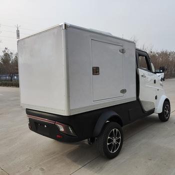 Electric Cooling Cargo Van With Side Doors Electric Cooling Cargo Van With Side Doors