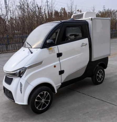 Mini Electric Refrigerated Logistics Truck Light-duty Delivery Van With EEC DOT For European And American Markets